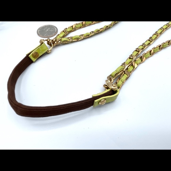 Henri Bendel Leather Headband